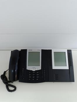 Aastra 6775ip IP Telefon mit Aastra M676 Erweiterungsmodul